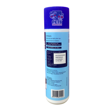MANKIND Extick Anti Tick,Antifungal Dog Powder 100 gm Deodorizer  (100 g)