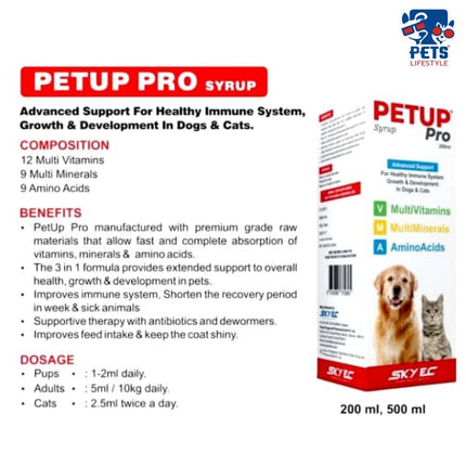 Petup Pro Syrup for Dogs