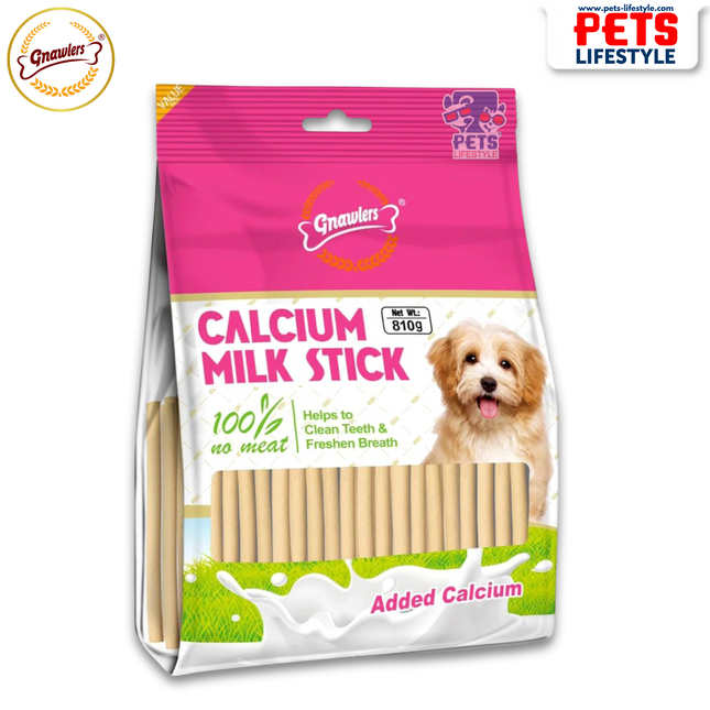 Gnawlers Calcium Milk Sticks – Soft Dental Chews