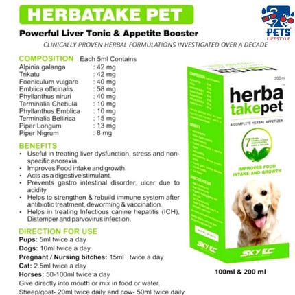 HERBATAKE PET