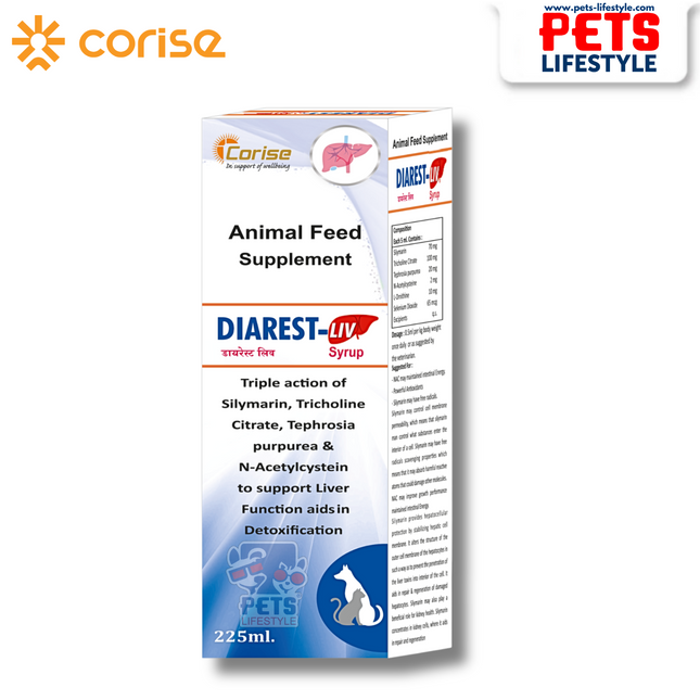 Diarest - LIV Liver Support Supplement for Pets (200 ml)