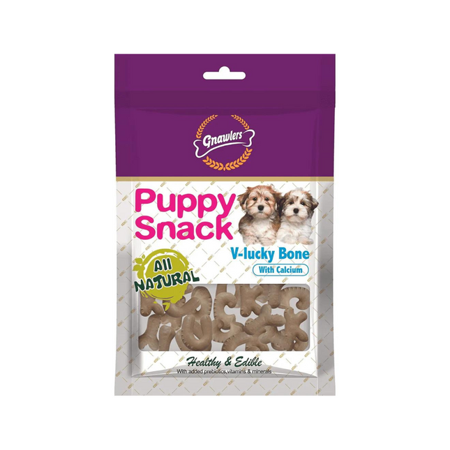 Gnawlers Calcium V-Lucky Bone, 270 g