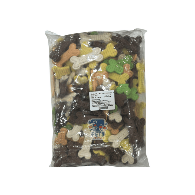 Pets Lifestyle Nutri Multi Flavoured Dog Biscuits