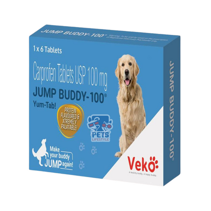 Veko Jump Buddy 100mg Tablet for Dogs (6 tablets)