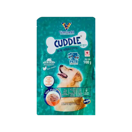 Venkys Cuddle Adult Wet Food 100gm