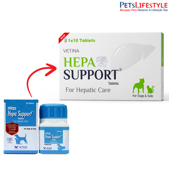 Vetina Hepasupport Liver Support Tablets 30 count pack
