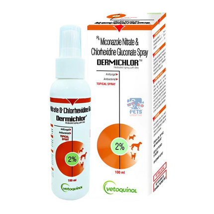 Vetoquinol Dermichlor Spray