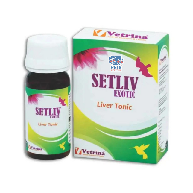 Vetrina Setliv Exotic Drop for Birds