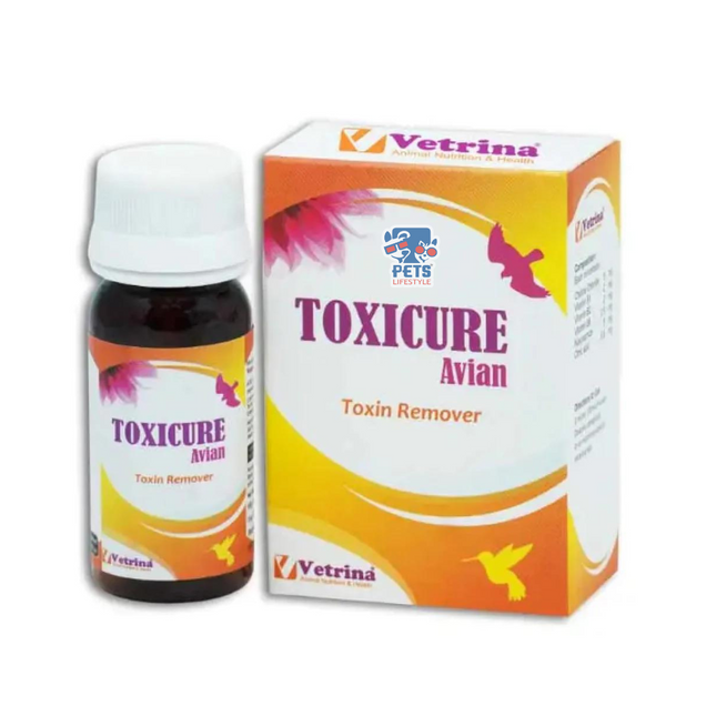 Vetrina Toxicure Avian Drops for Birds (30ml)