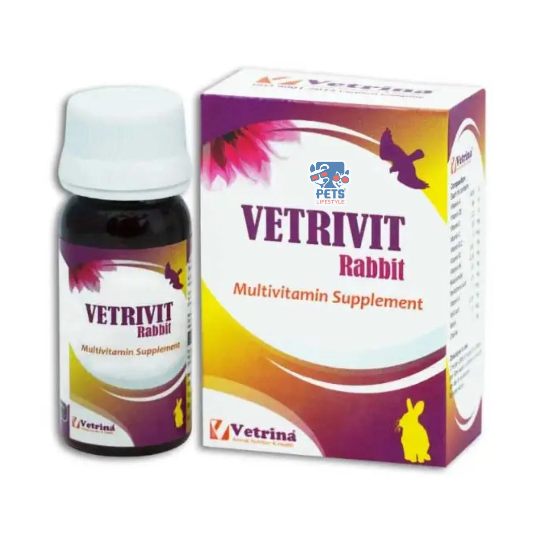 Vetrina Vetrivit Rabbit Multivitamin Supplements (30ml) | India