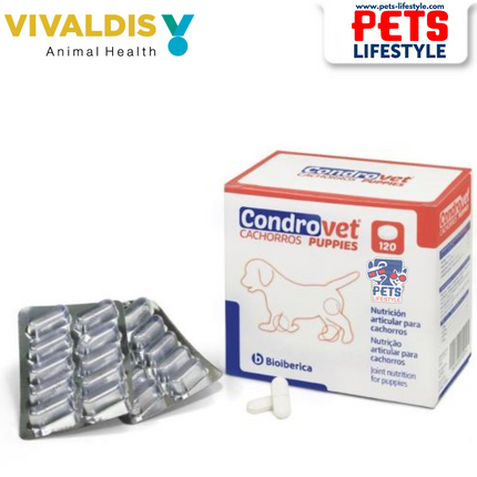 Vivaldis CONDROVET Puppies – Joint Nutrition Supplement for Growing Puppies
