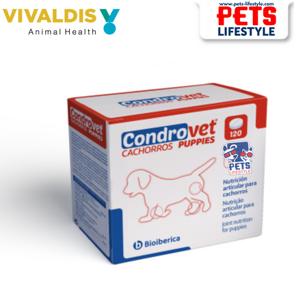 Vivaldis CONDROVET Puppies – Joint Nutrition Supplement for Growing Puppies