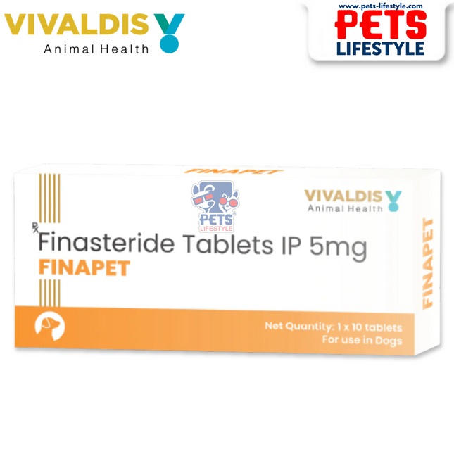 Vivaldis Finapet 5mg – Veterinary BPH Treatment for Male Dogs