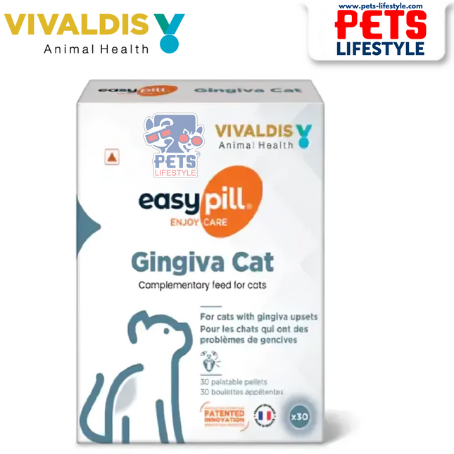 Vivaldis Easy Pill Gingiva for Cats (30 soft chew)
