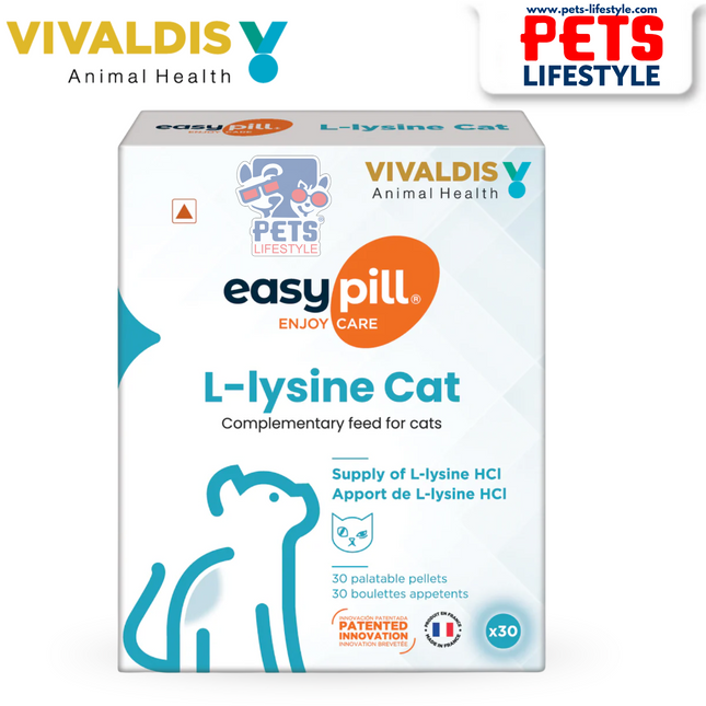 Vivaldis Easy Pill L-lysine for Cats (30 soft chew)