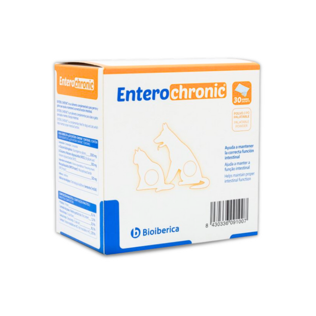 Vivaldis Entero Chronic Pre & Probiotics Gut Health Powder for Dogs and Cats pack of 10