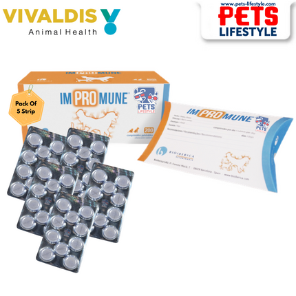 Vivaldis IM PROMUNE Tablets for Dogs and Cats