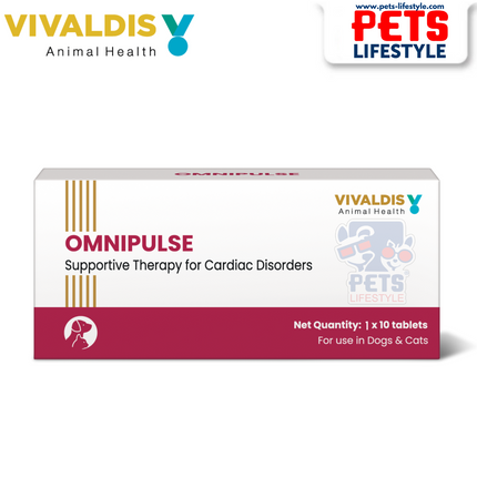 Vivaldis Omnipulse Tablets – Complete Cardiac Support for Dogs & Cats