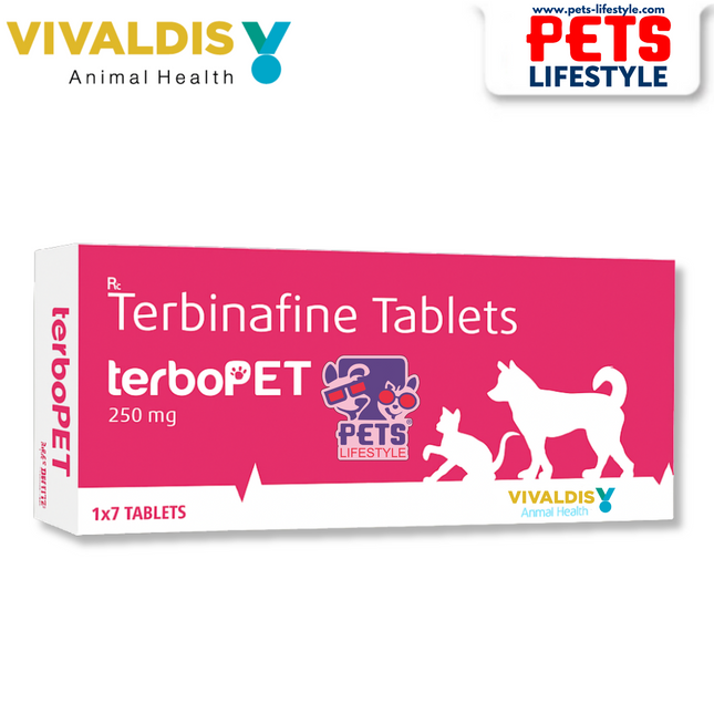 Vivaldis Terbopet 250mg (Terbinafine) Tablet for Dogs & Cats