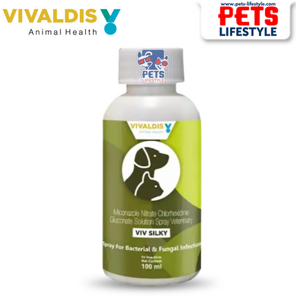 Vivaldis VIV SILKY Spray (100 ml) Antibacterial & Antifungal