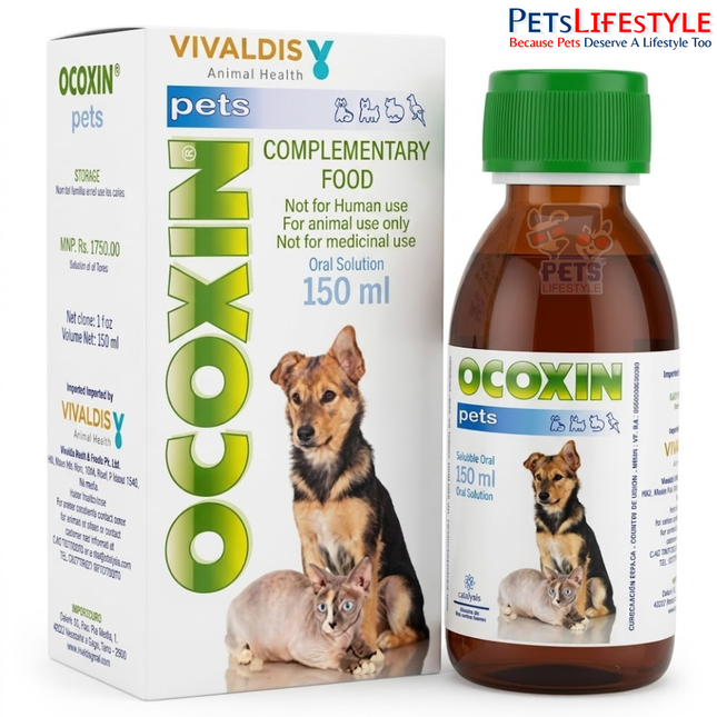 Vivaldis Ocoxin Pet Syrup bottle