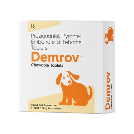 Vvaan Demrov Dog Dewormer, 4 Tablets