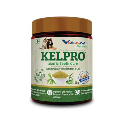 Vvaan Supplements for Cats & Dogs - Kelpro Skin & Teeth Care (70g)