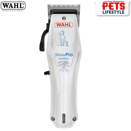 Wahl Cordless ShowPro Clipper – Professional-Grade Cord/Cordless Pet Grooming Trimmer (WA9657-112)