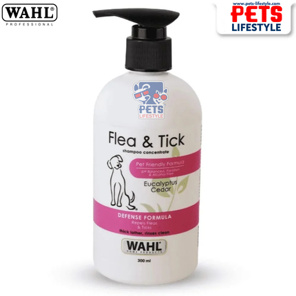 Wahl Flea and Tick Shampoo for Dogs 300 ml