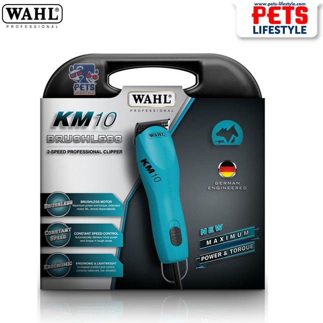 Wahl KM10 Clipper – Professional Corded Animal Clipper Trimmer