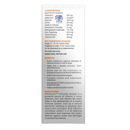Wiggles Wimmuno+ Immunity Booster Syrup 100ML