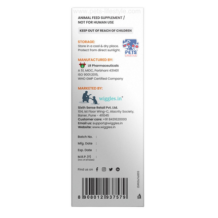 Wiggles Wimmuno+ Immunity Booster Syrup 100ML