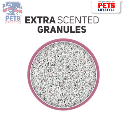 Wonder White Clumping Cat Litter – White Bentonite with Baby Powder Scent