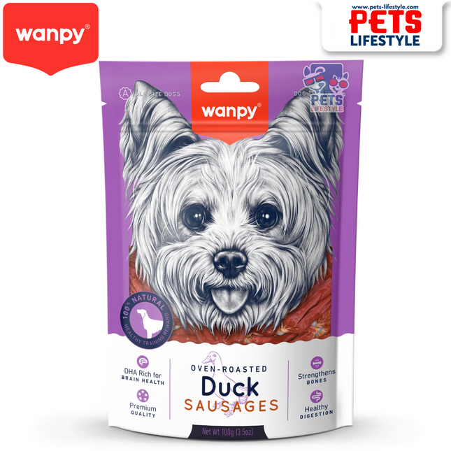 Wanpy Duck Sausages – 100 gm