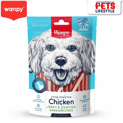 Wanpy Premium Dog Treats – 100g
