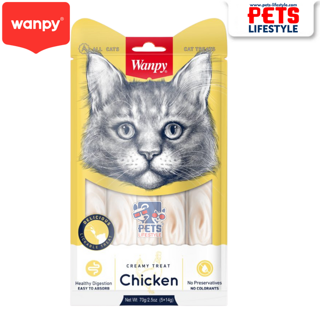 Wanpy Creamy Treat – Chicken (70g)