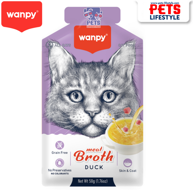 Wanpy Meat Broth – Duck (50g)