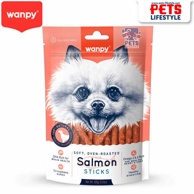 Wanpy Salmon Stick – 100 gm