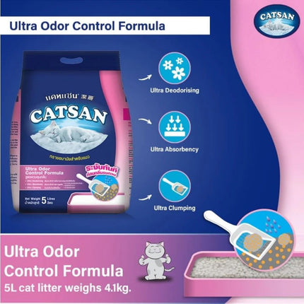 Catsan Ultra Odour Control Clumping Litter for Cats