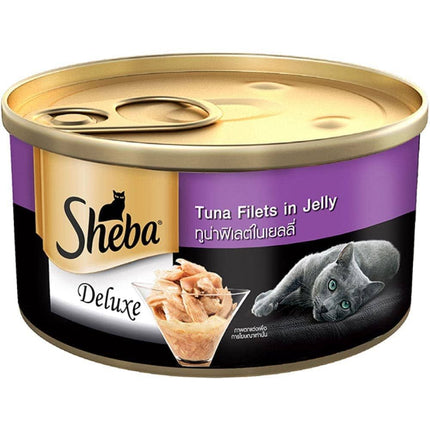 Sheba Pure Tuna Filets in Jelly Premium Cat Wet Food- 85gm