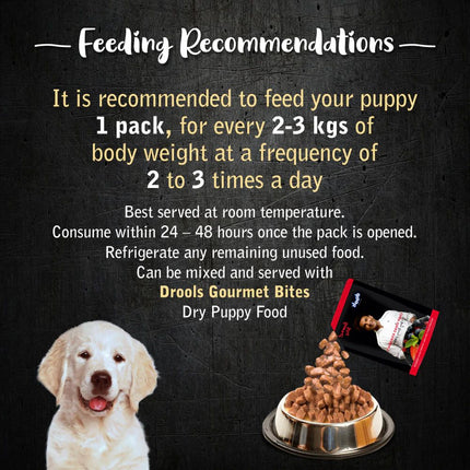 Drools Gourmet Bites Vikas Khanna Recipe Very Berry Chicken Puppy Wet Food
