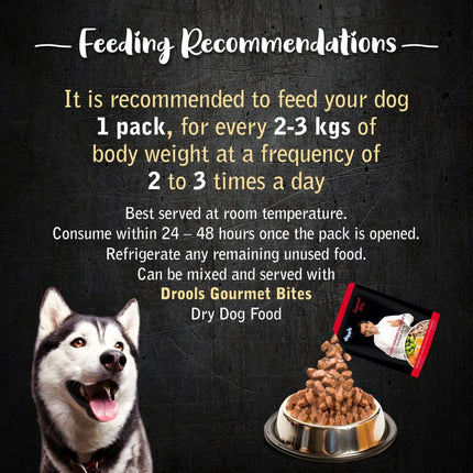 Drools Gourmet Bites Sanjeev Kapoor Recipe Very Veggie Chicken Adult Dog Wet Food