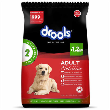 Drools 100% Vegetarian Adult 1.2kg