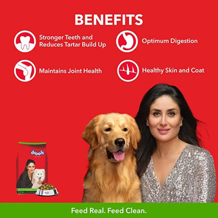 Drools 100% Veg Adult 3kg + 1.2kg Combo