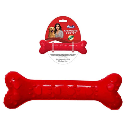 Drools Non Toxic Rubber Chew Bone Toy for Dogs