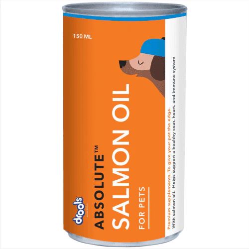 Drools Absolute Salmon Oil Syrup Supplement for Dogs