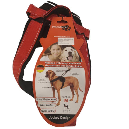 PatentoPet Padded Soft Jockey Dog Harness