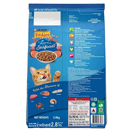 Purina Friskies Seafood Sensations Adult Dry Cat Food