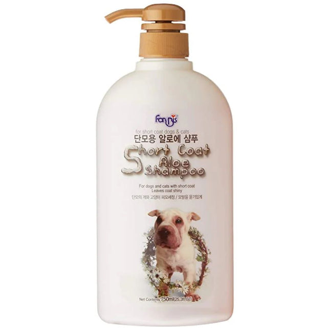 Forcans Short Coat Aloe Shampoo for Dogs