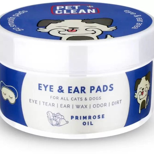 CORE CLEAN Pads Use for Clean Tears Stains, Eye Debris, Wax, Odor, Dirt Pet Ear Eye Wipes  (Pack of 100)